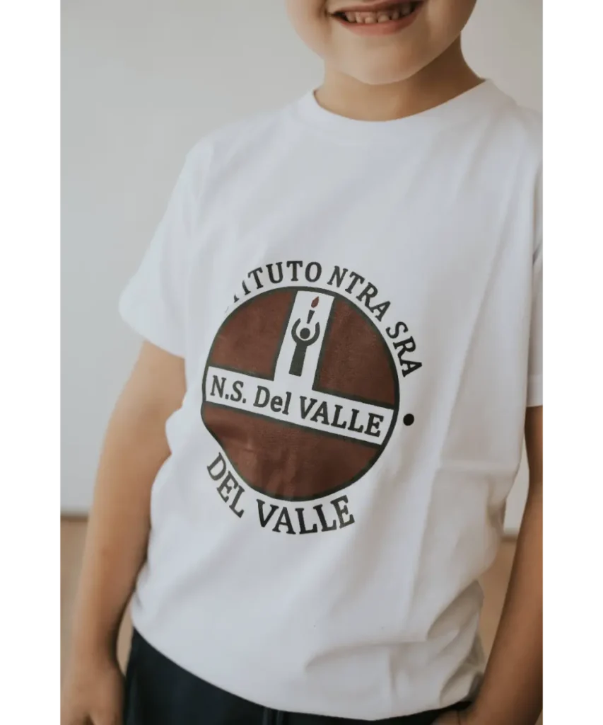 Remera blanca de jersey