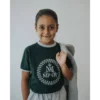 REMERA VERDE INGLES ESTAMPADA