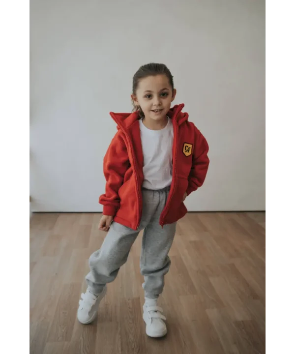 CAMPERA POLAR ROJA