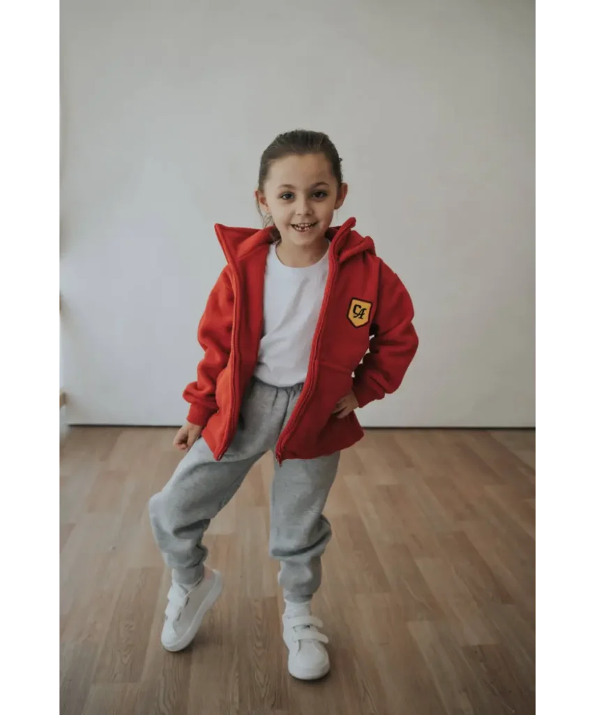 CAMPERA POLAR ROJA