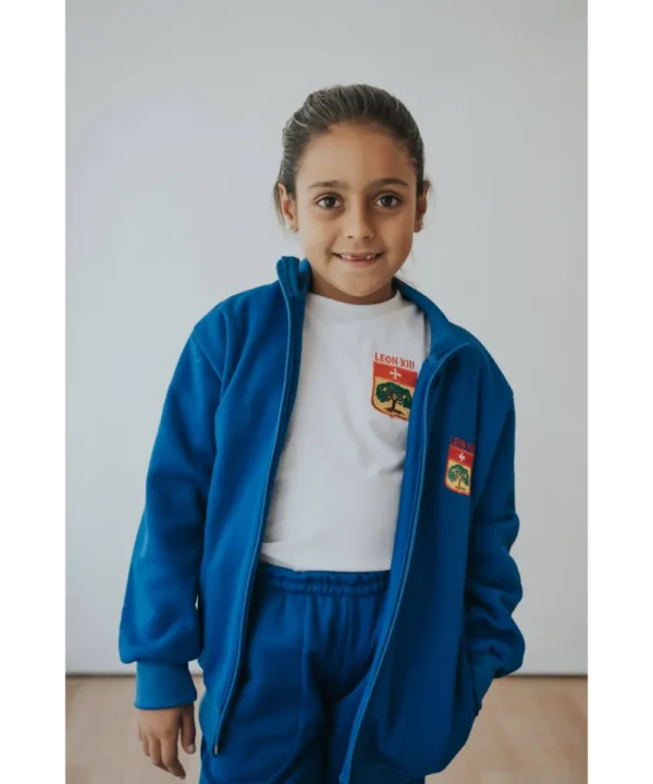 CONJUNTO DE DE FRIZA DEPORTIVA AZUL FRANCIA