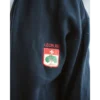 CAMPERA CANGURO AZUL MARINO BORDADA