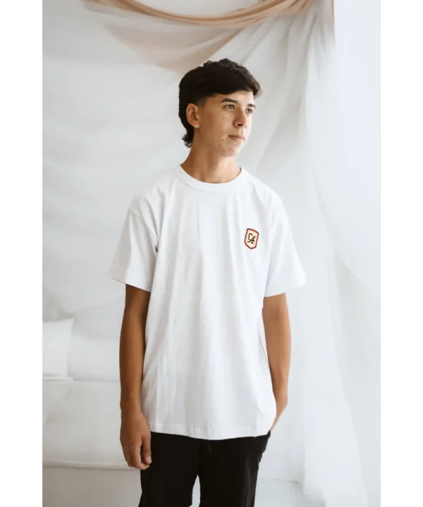 REMERA BLANCA DE JERSEY