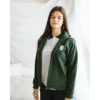CAMPERA POLAR VERDE