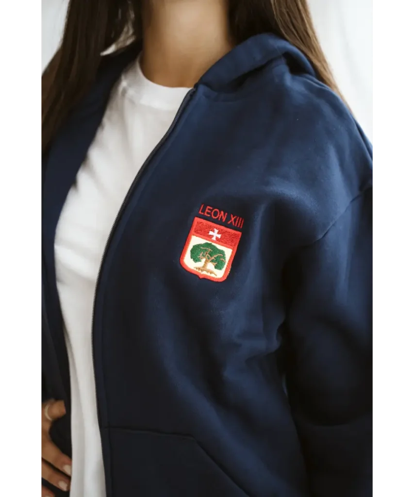 CAMPERA CANGURO AZUL MARINO