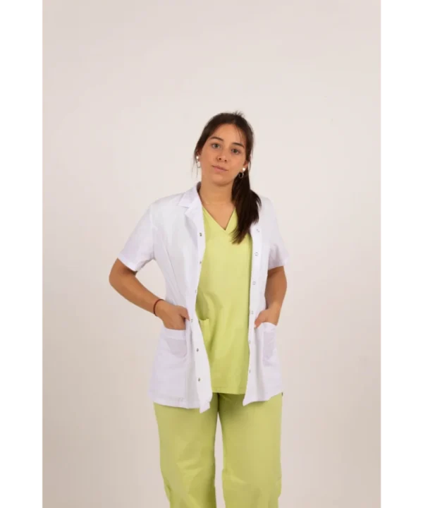 CHAQUETA DAMA ENTALLADA CON BROCHES ACROCEL DE INTA