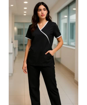 AMBO NEGRO DE MICROFIBRA CON SPANDEX
