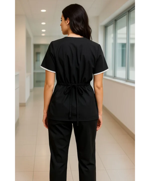 AMBO NEGRO DE MICROFIBRA CON SPANDEX