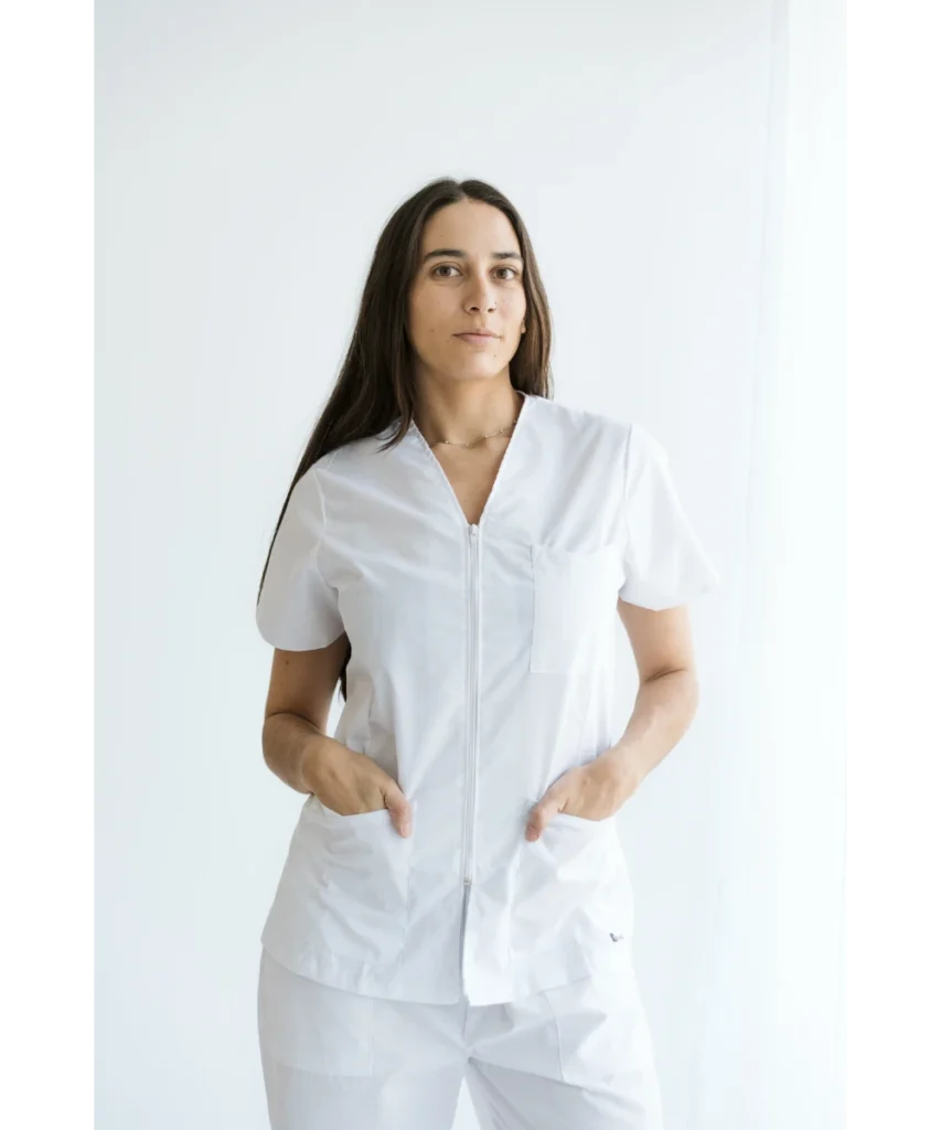 CHAQUETILLA LISA DE DAMA CON CIERRE
