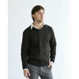 Sweater escote en V