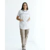 PONCHO LISO DE ACROCEL CON VIVOS DE COLORES