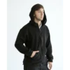 CAMPERA DE POLAR CON CAPUCHA