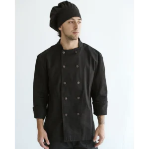 Saco de cocinero de gabardina